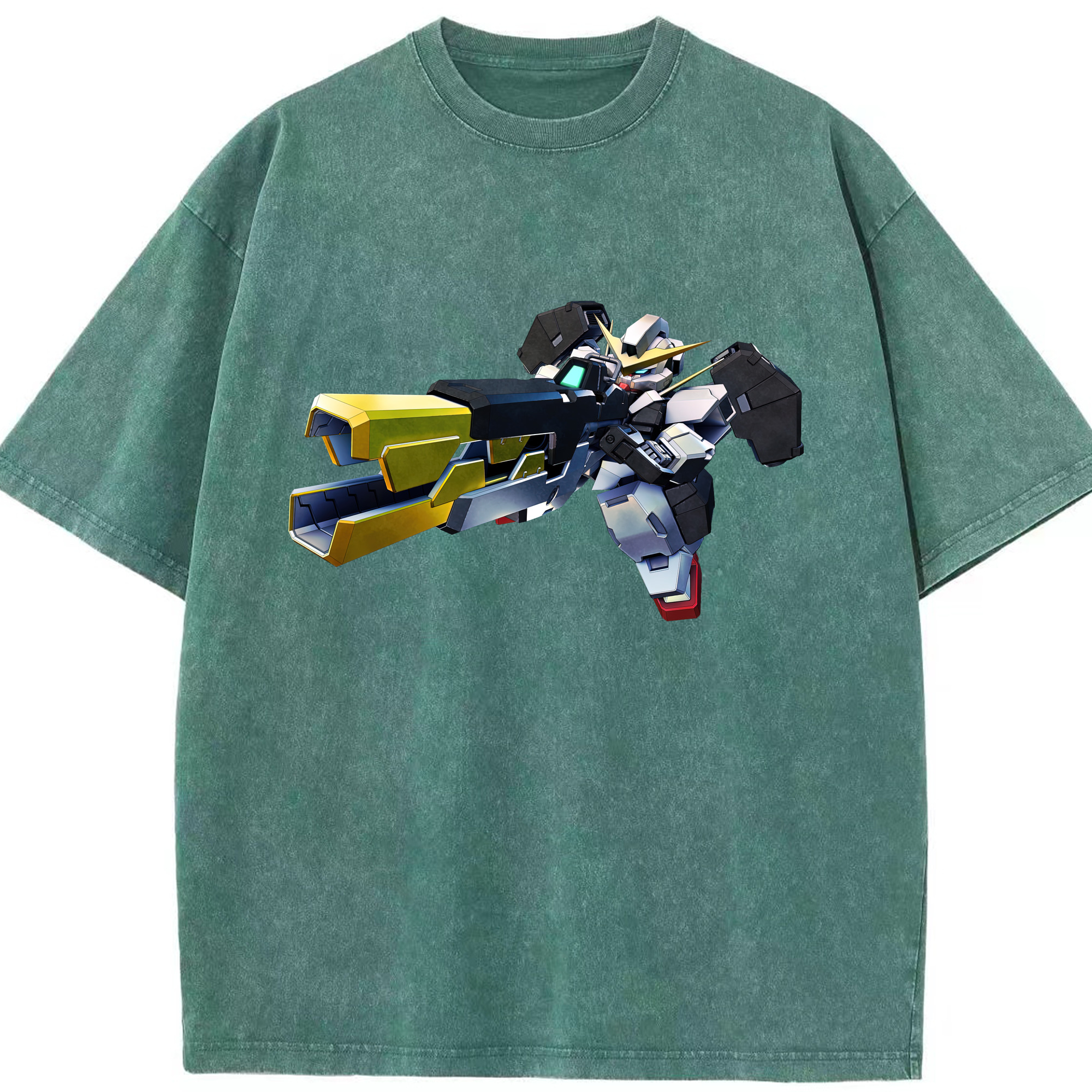（画像用） 機動戦士ガンダム Mobile Suit Gundam 綿100% ヴィンテージ風 半袖Tシャツ（フロントプリント）
